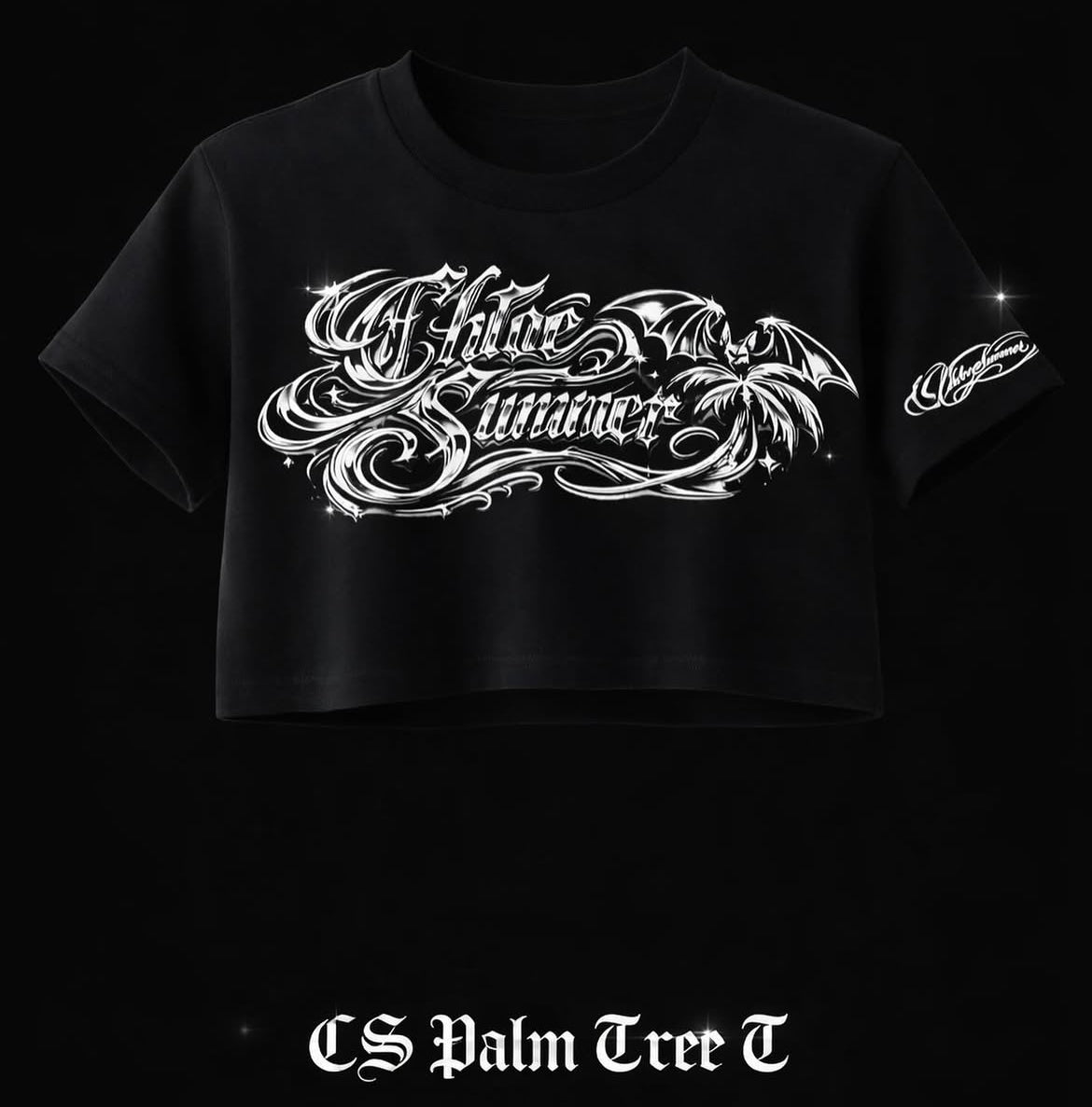 Cs Palm Tree Crop Top☀️🦇