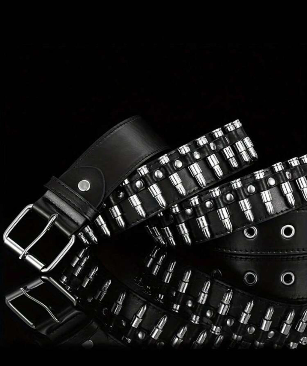 The Iconic Bullet Belt🏴‍☠️🦇